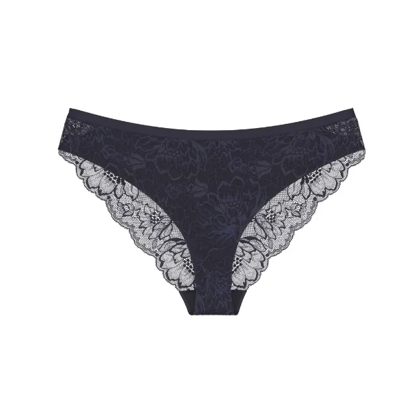 Triomphe Amourette Charm gris foncé slip brésilien