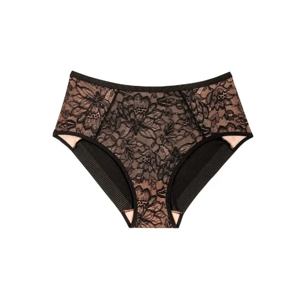 Triomphe Amourette Charm noir haut slip