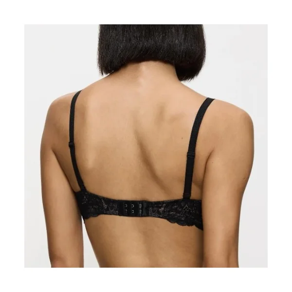Triomphe Amourette Charm noir soutien-gorge sans armatures en dentelle