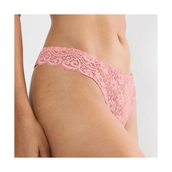 Triomphe Amourette rose culotte string