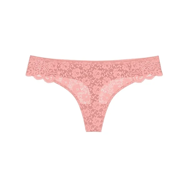 Triomphe Amourette rose culotte string