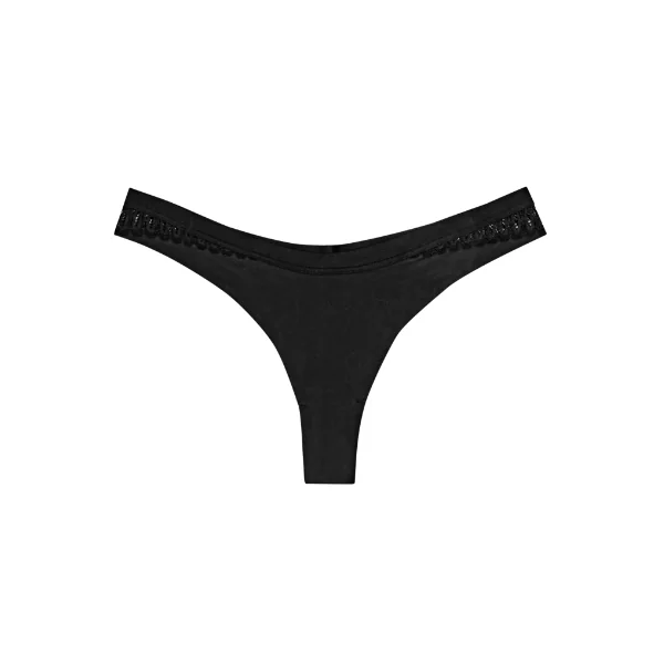 Triomphe Aura Spotlight noir culotte string