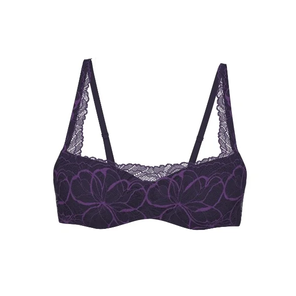 Triomphe Body Make-Up Illusion Lace bleu soutien-gorge rembourré