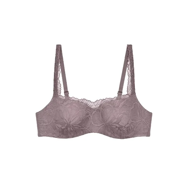Triomphe Body Make-Up Illusion Lace gris soutien-gorge rembourré
