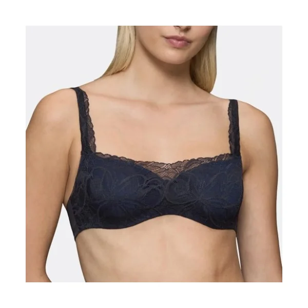 Triomphe Body Make-Up Illusion Lace noir soutien-gorge rembourré