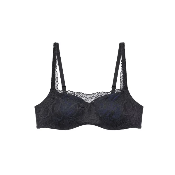 Triomphe Body Make-Up Illusion Lace noir soutien-gorge rembourré