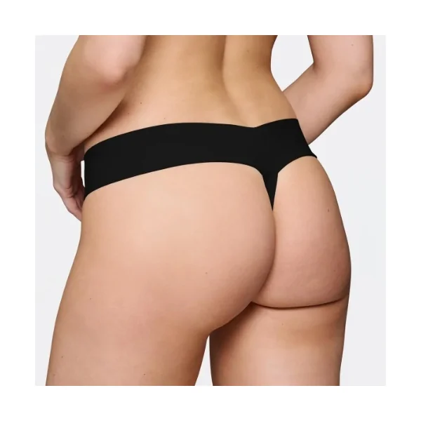 Triomphe Body Make-Up Illusion noir culotte string