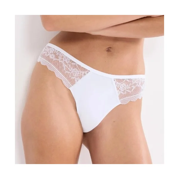 Triomphe Comfort Allure blanc culotte string