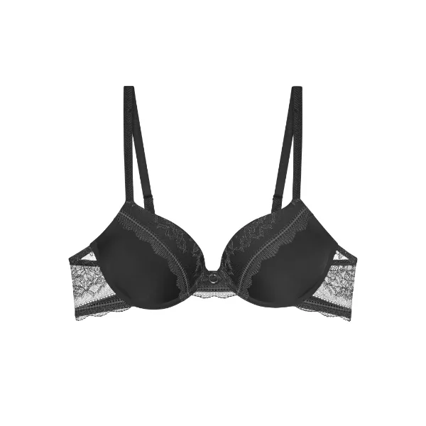 Triomphe Comfort Allure noir soutien-gorge rembourré
