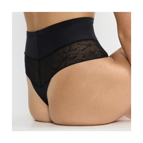 Triomphe Comfort Contour noir culotte string