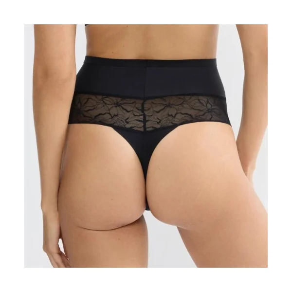 Triomphe Comfort Contour noir culotte string