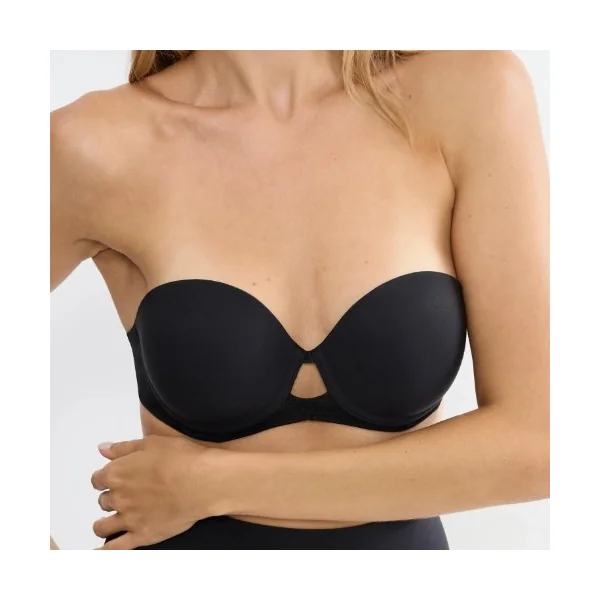 Triomphe Comfort Contour noir soutien-gorge rembourré