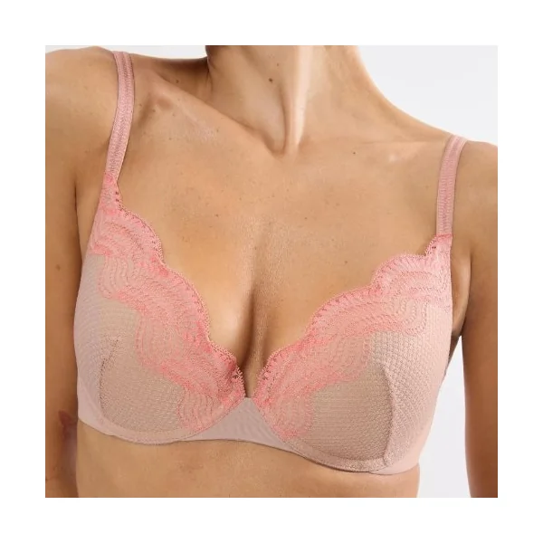 Triomphe Comfort Glam sable soutien-gorge rembourré