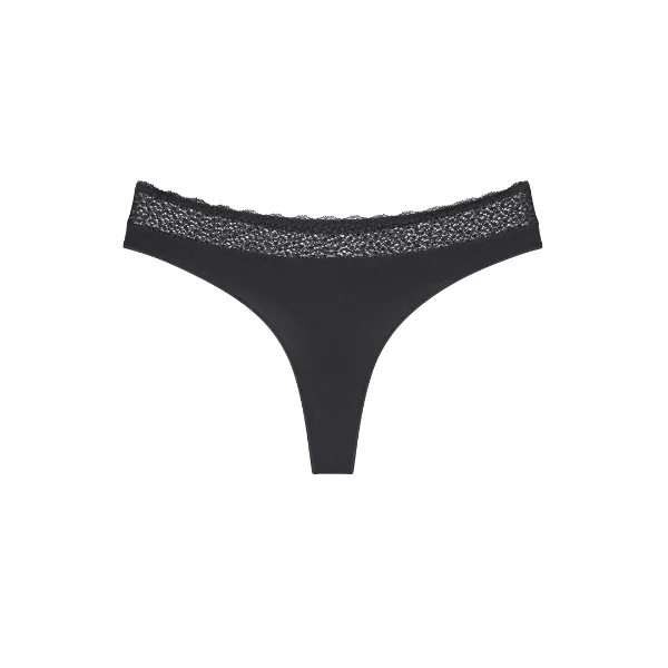 Triomphe Feel of Modal noir culotte string