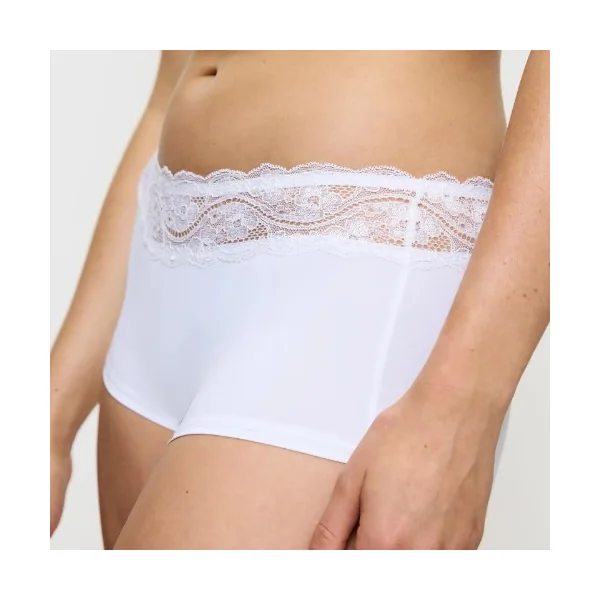 Triomphe Lovely Micro blanc shortie
