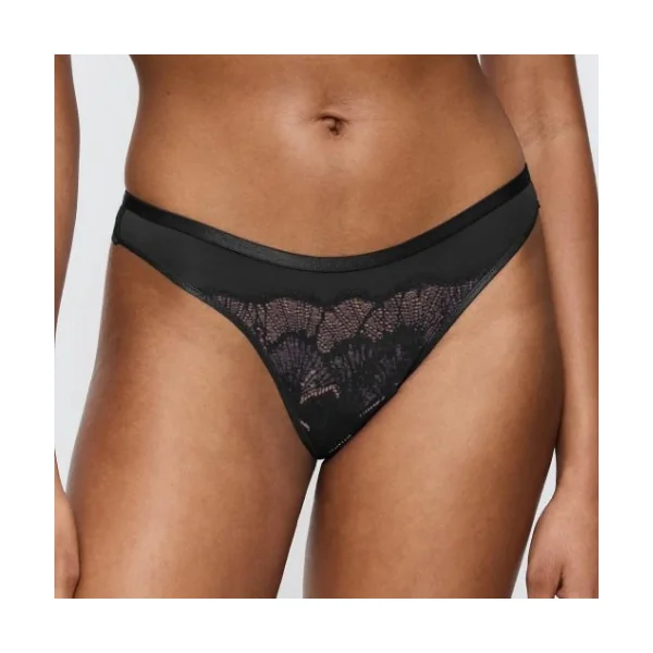 Triomphe Palina Moonlight Kiss noir slip brésilien