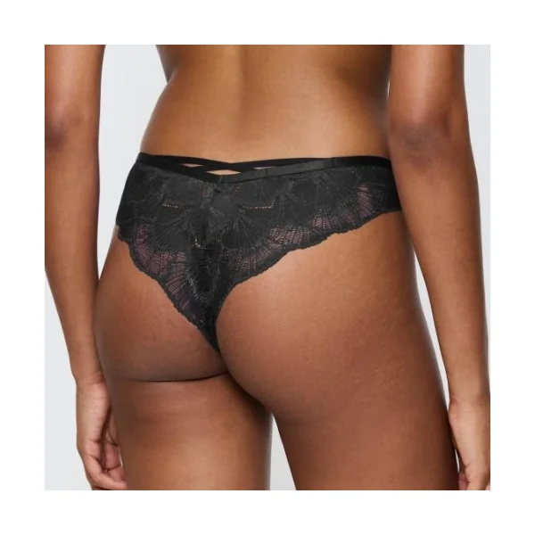 Triomphe Palina Moonlight Kiss noir slip brésilien