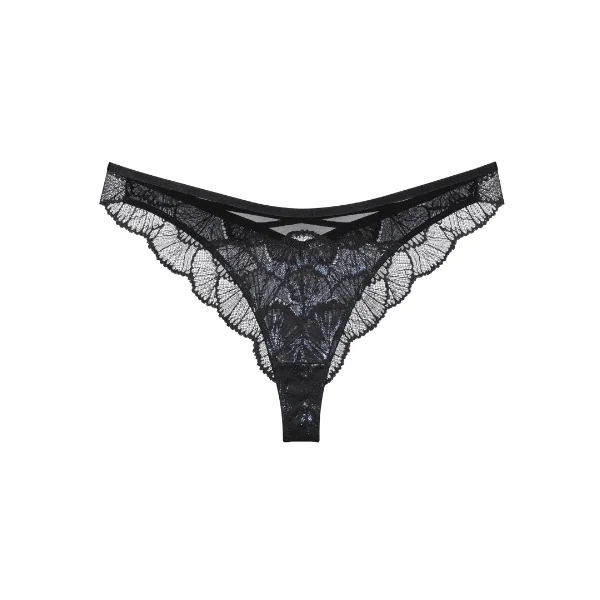Triomphe Palina Moonlight Kiss noir slip brésilien