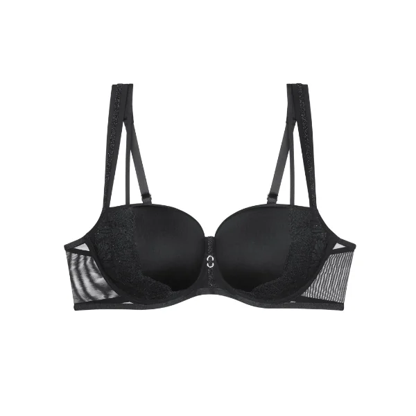 Triomphe Palina Moonlight Kiss noir soutien-gorge rembourré