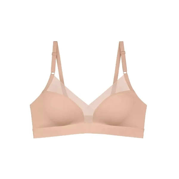 Triomphe Shape Smart beige soutien-gorge sans armatures en dentelle