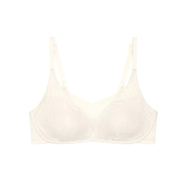 Triomphe Shape Smart Ellipse blanc cassé soutien-gorge sans armatures en dentelle