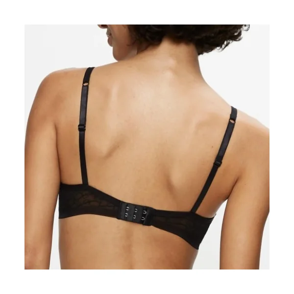 Triomphe Signature Sheer noir soutien-gorge rembourré