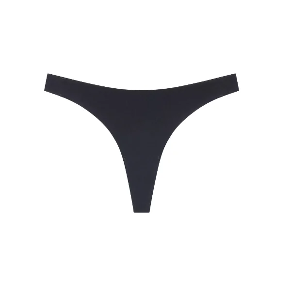 Triomphe Smart Invisible noir culotte string