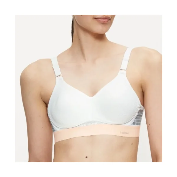 Triomphe Triaction Hybrid Lite blanc soutien-gorge de sport