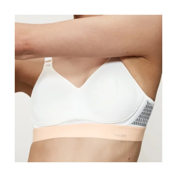Triomphe Triaction Hybrid Lite blanc soutien-gorge de sport