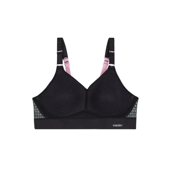 Triomphe Triaction Hybrid Lite noir soutien-gorge de sport