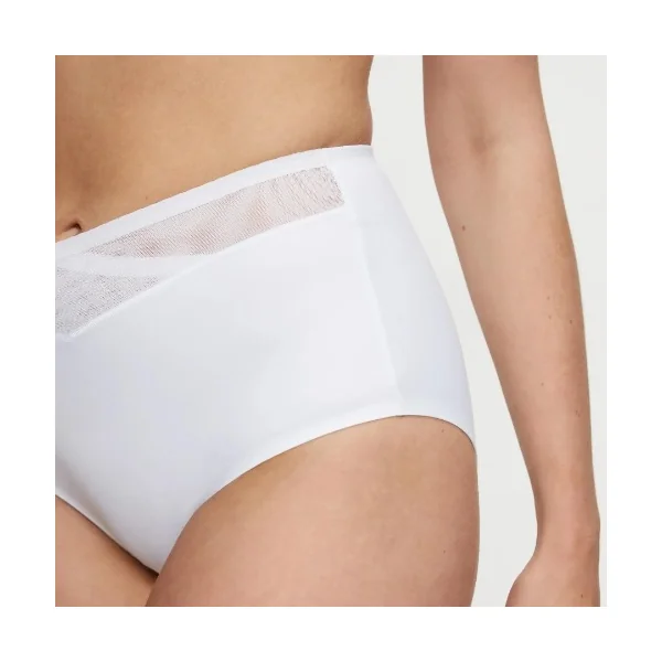 Triomphe True Shape Sensation blanc haut slip