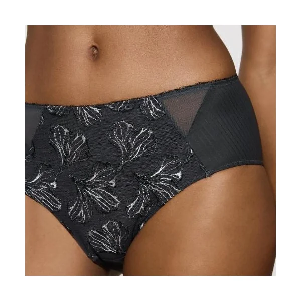 Triomphe Wild Iris Florale anthracite haut slip