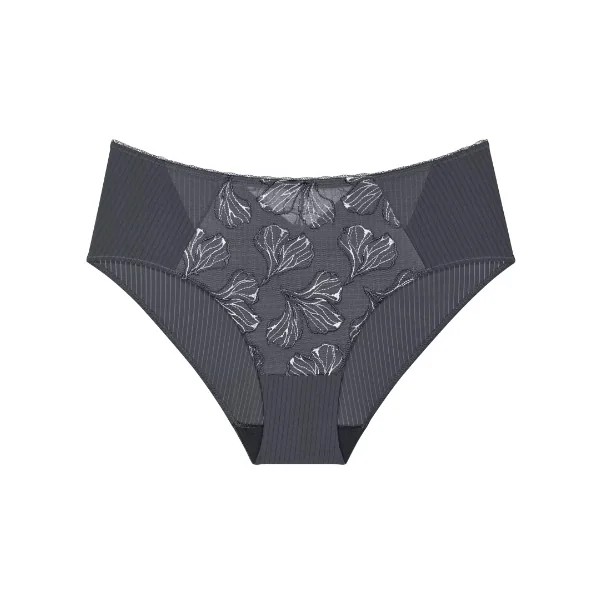 Triomphe Wild Iris Florale anthracite haut slip