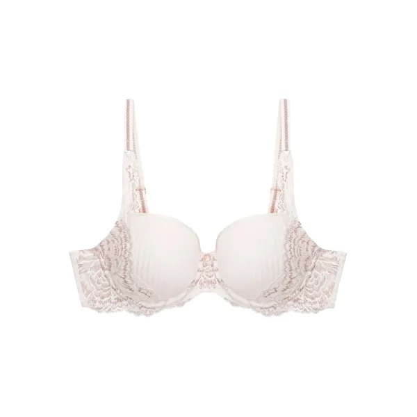 Triomphe Wild Peony Florale blanc soutien-gorge rembourré
