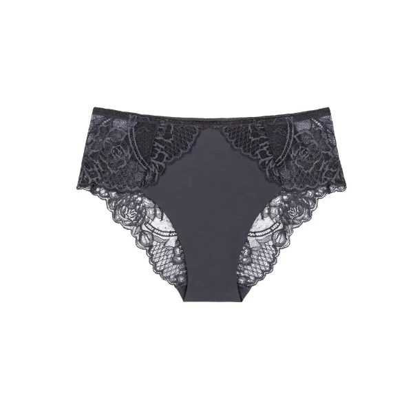 Triomphe Wild Peony Florale gris slip