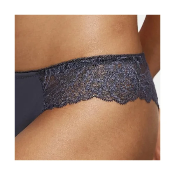 Triomphe Wild Peony Florale gris slip brésilien