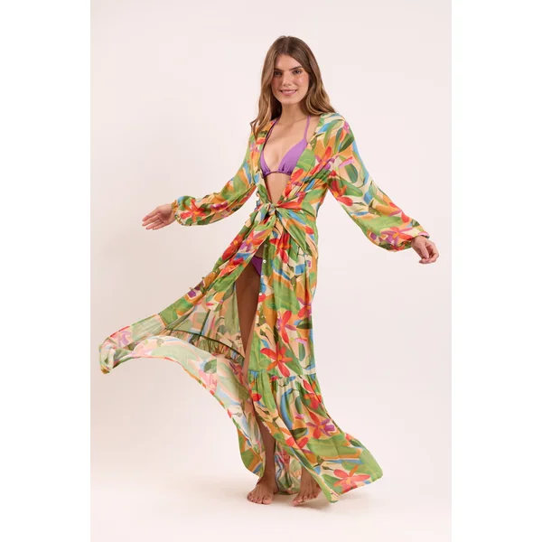 Tropical Long Dress Verona