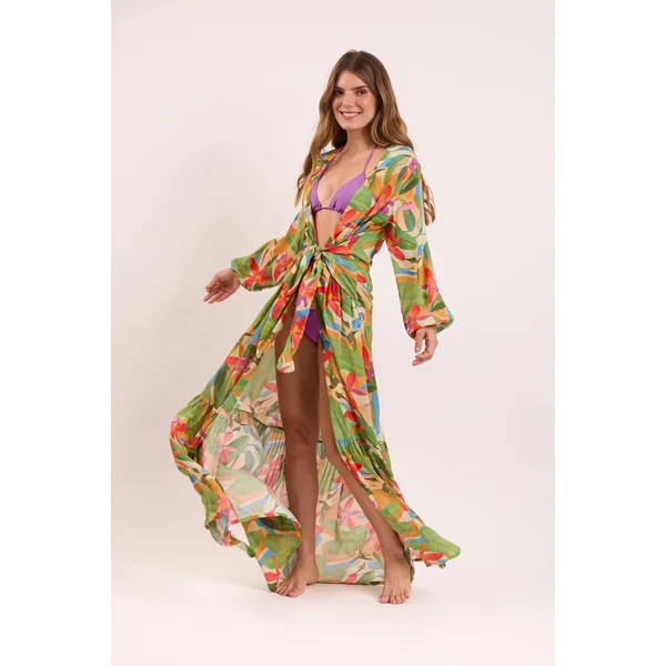 Tropical Long Dress Verona