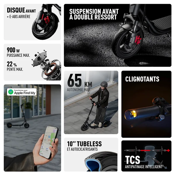 Trottinette électrique Ninebot F2 Pro E II powered by Segway