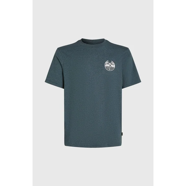T-shirt Back Print | Alma Steel Melange