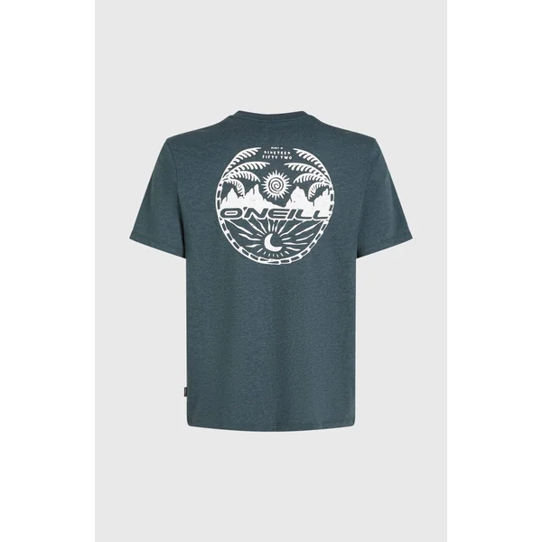 T-shirt Back Print | Alma Steel Melange