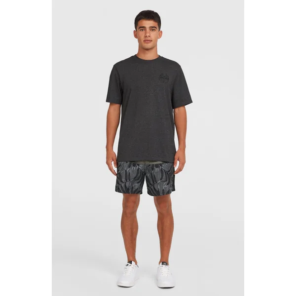 T-shirt Back Print | Black Out Melange