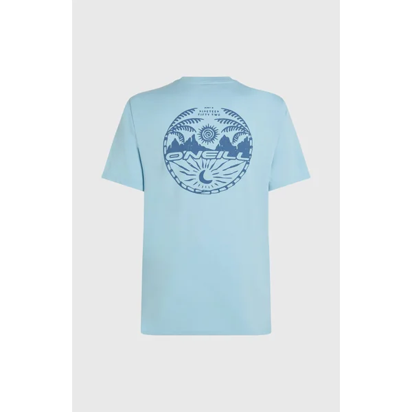 T-shirt Back Print | Morning Glory Melange