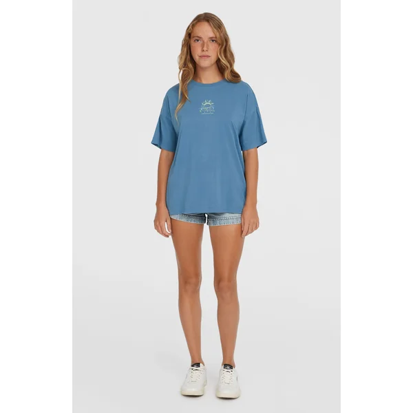 T-shirt Beach Vintage | Copen Blue