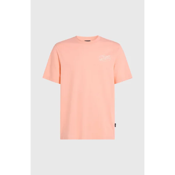 T-shirt Box Logo | Coral Pop