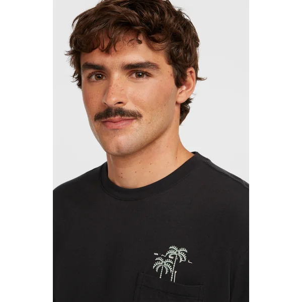 T-shirt Chest Pocket | Black Out