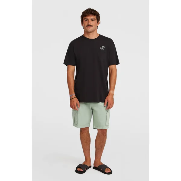 T-shirt Chest Pocket | Black Out