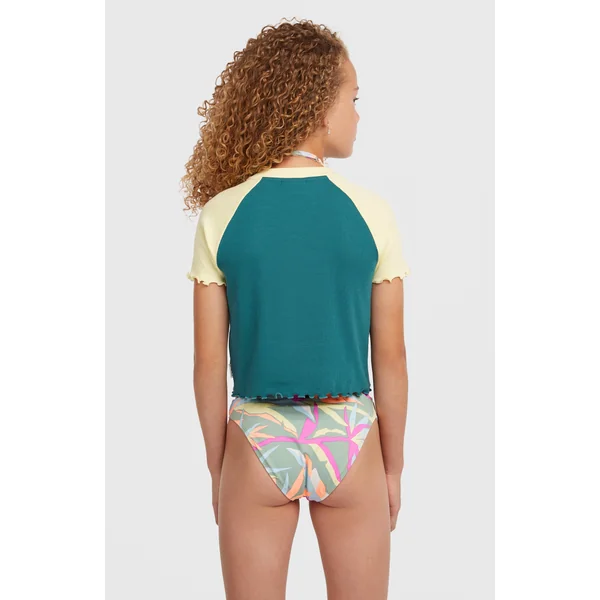 T-shirt côtelé O'Neill Colour-Block | Botanical Heat Colour Block