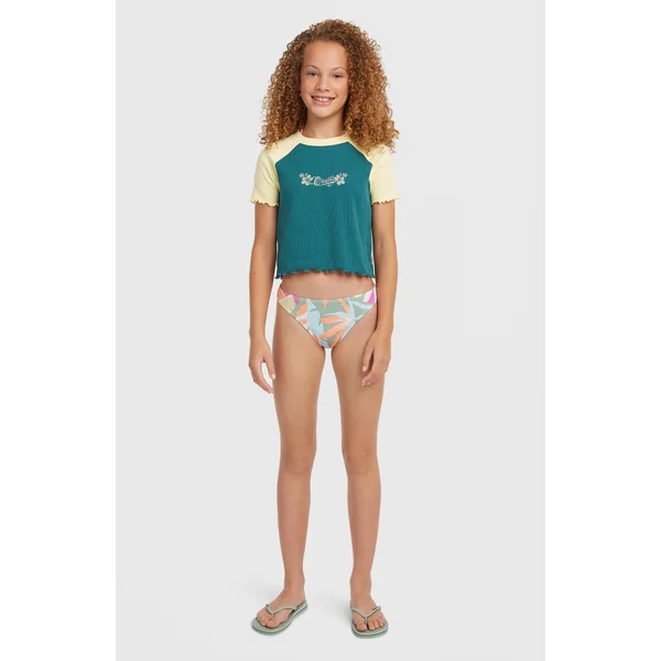T-shirt côtelé O'Neill Colour-Block | Botanical Heat Colour Block