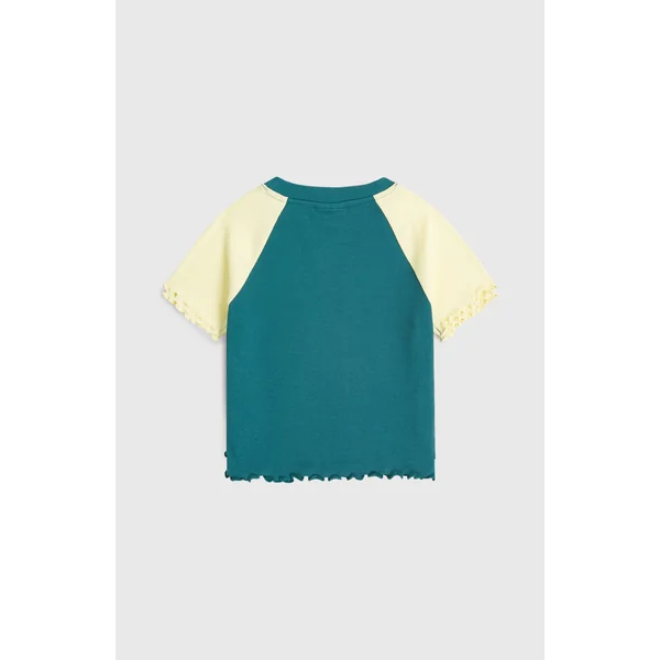 T-shirt côtelé O'Neill Colour-Block | Botanical Heat Colour Block